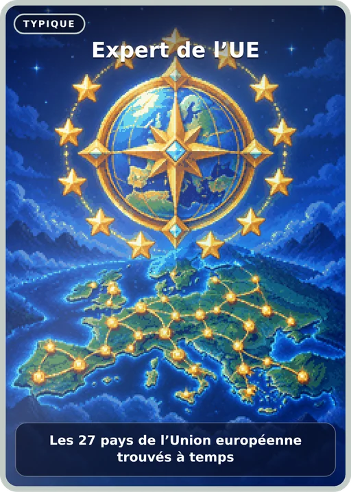 Carte Expert de l’UE, typique